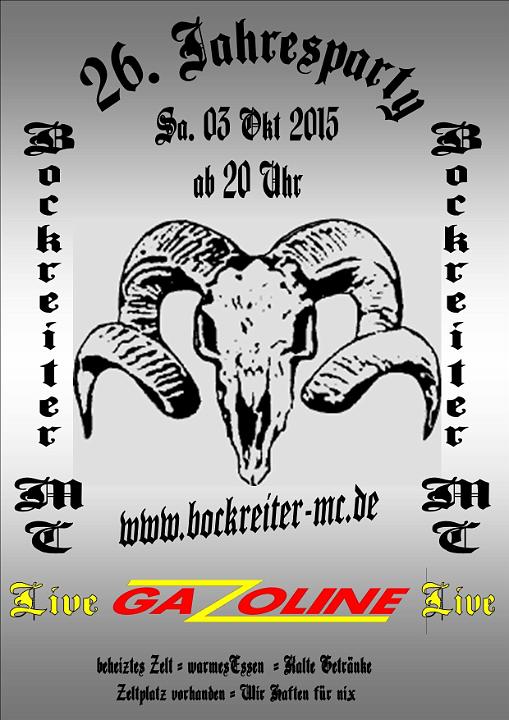 Jahresparty 03.Okt.2015 – Foto 1